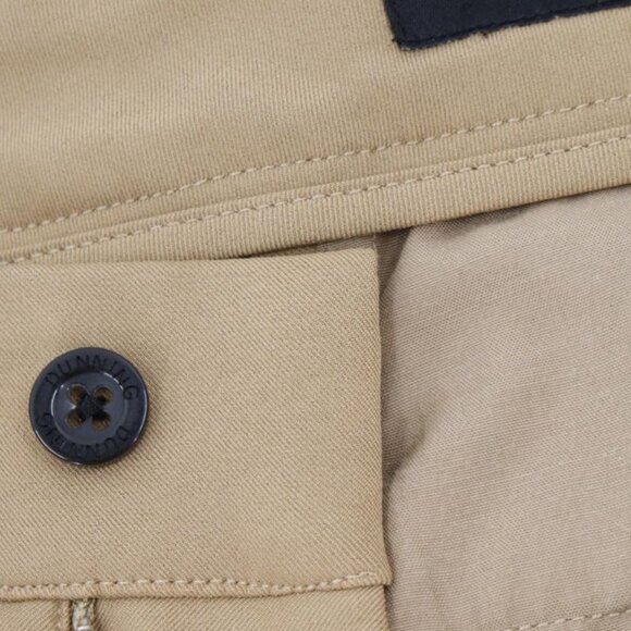 dunning pants Mens 32 everbest golf flat front tan pants stretch 34x32 - Picture 10 of 13